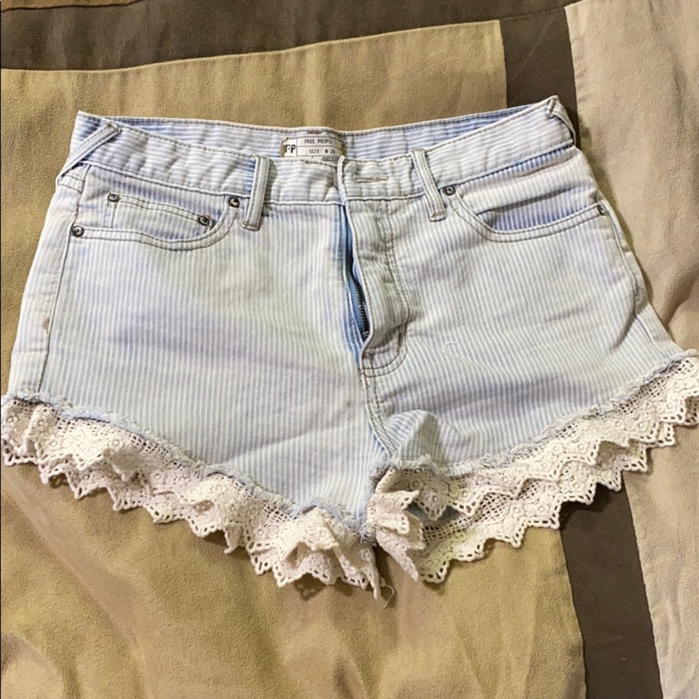 FREE PEOPLE Jean Shorts